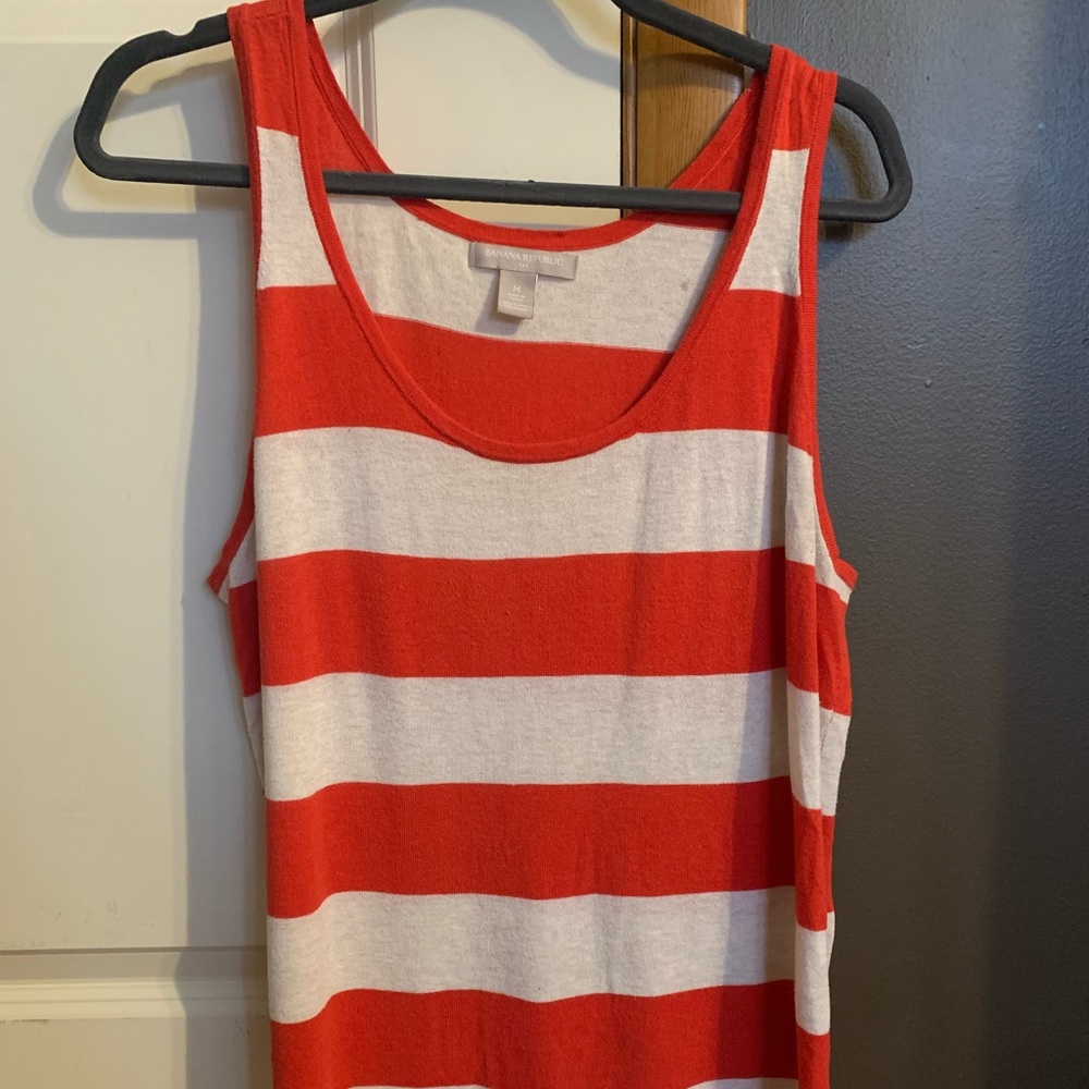 Classic Banana Republic Striped Tank